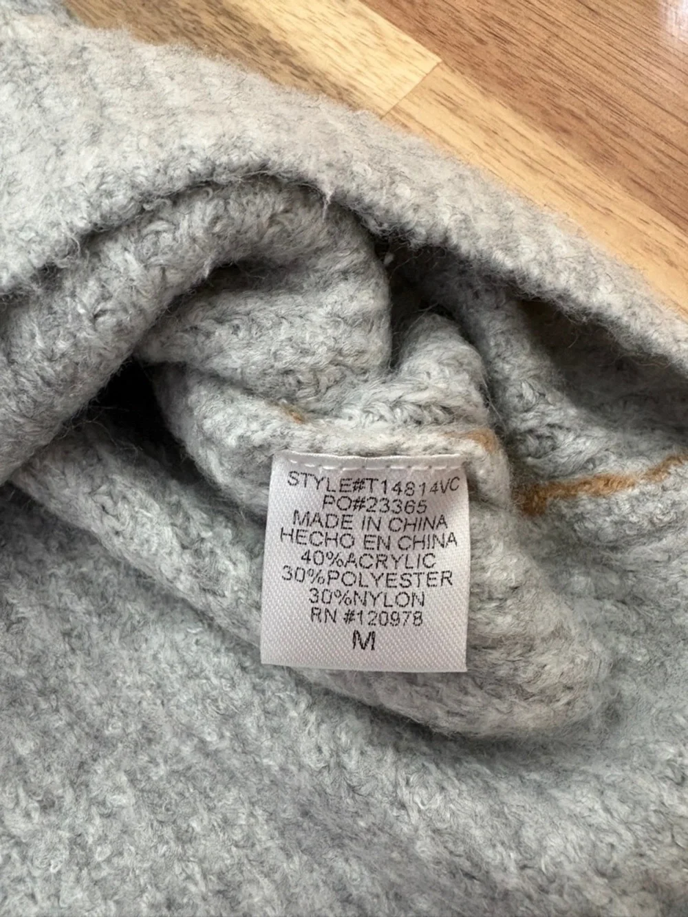 Vici cozy colorblock